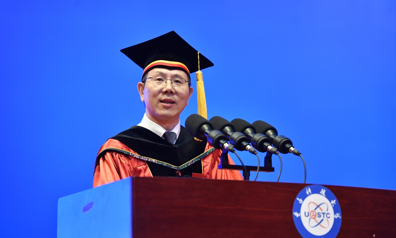 胡俊校长寄语2025届毕业生：奋进强国路 未来诚可期